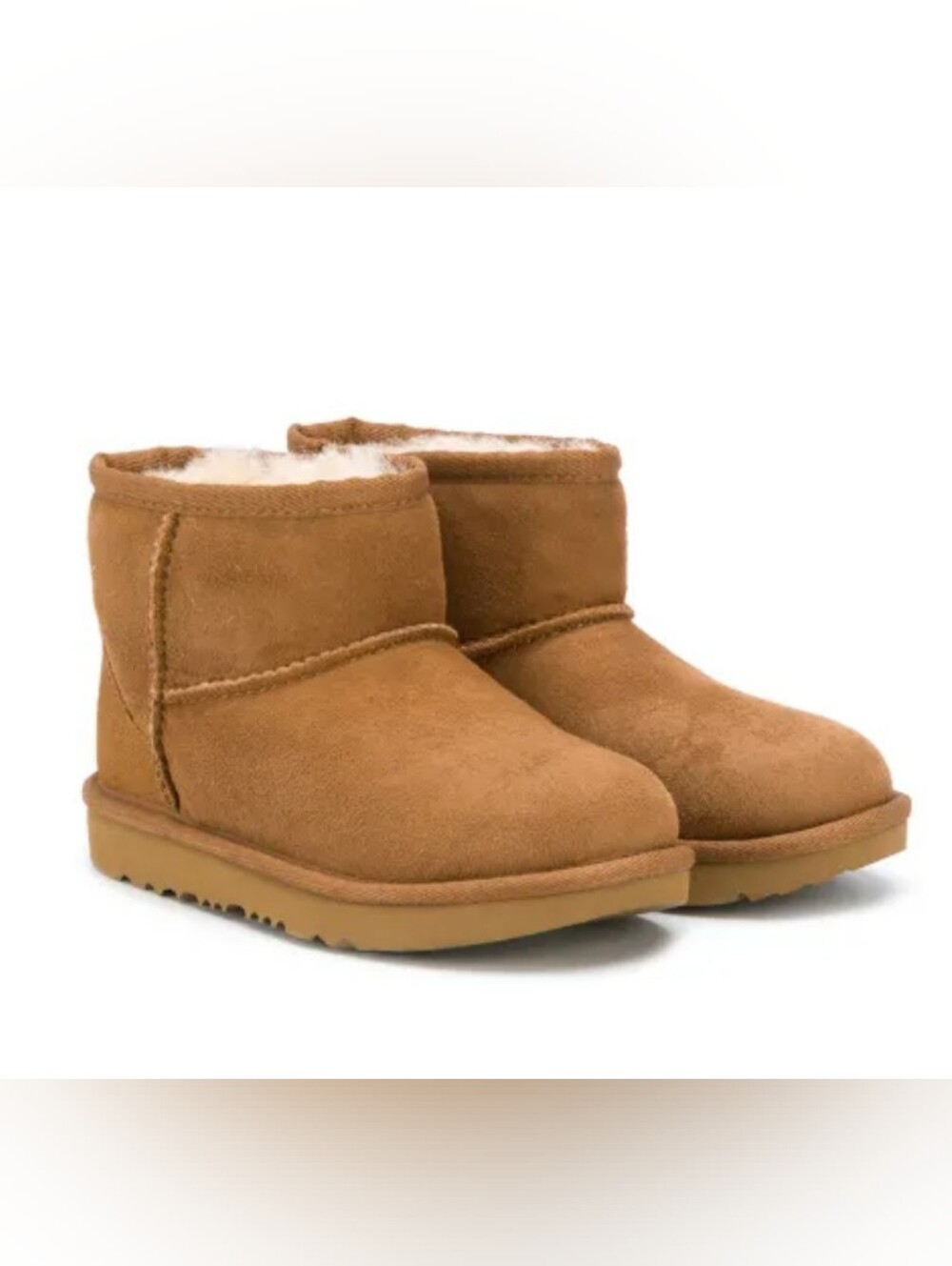 UGG Kids Chestnut Suede Classic Short Boot